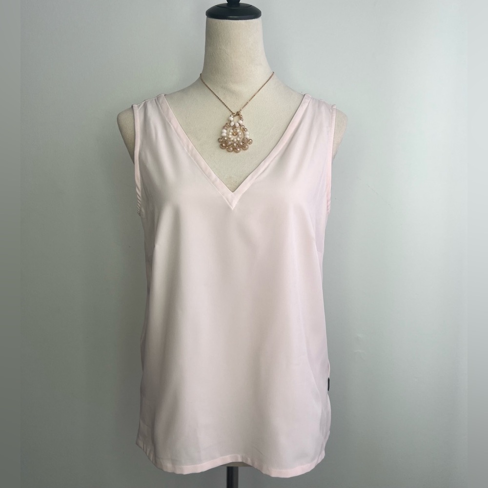 Eddie Bauer Light Pink Sleeveless Top